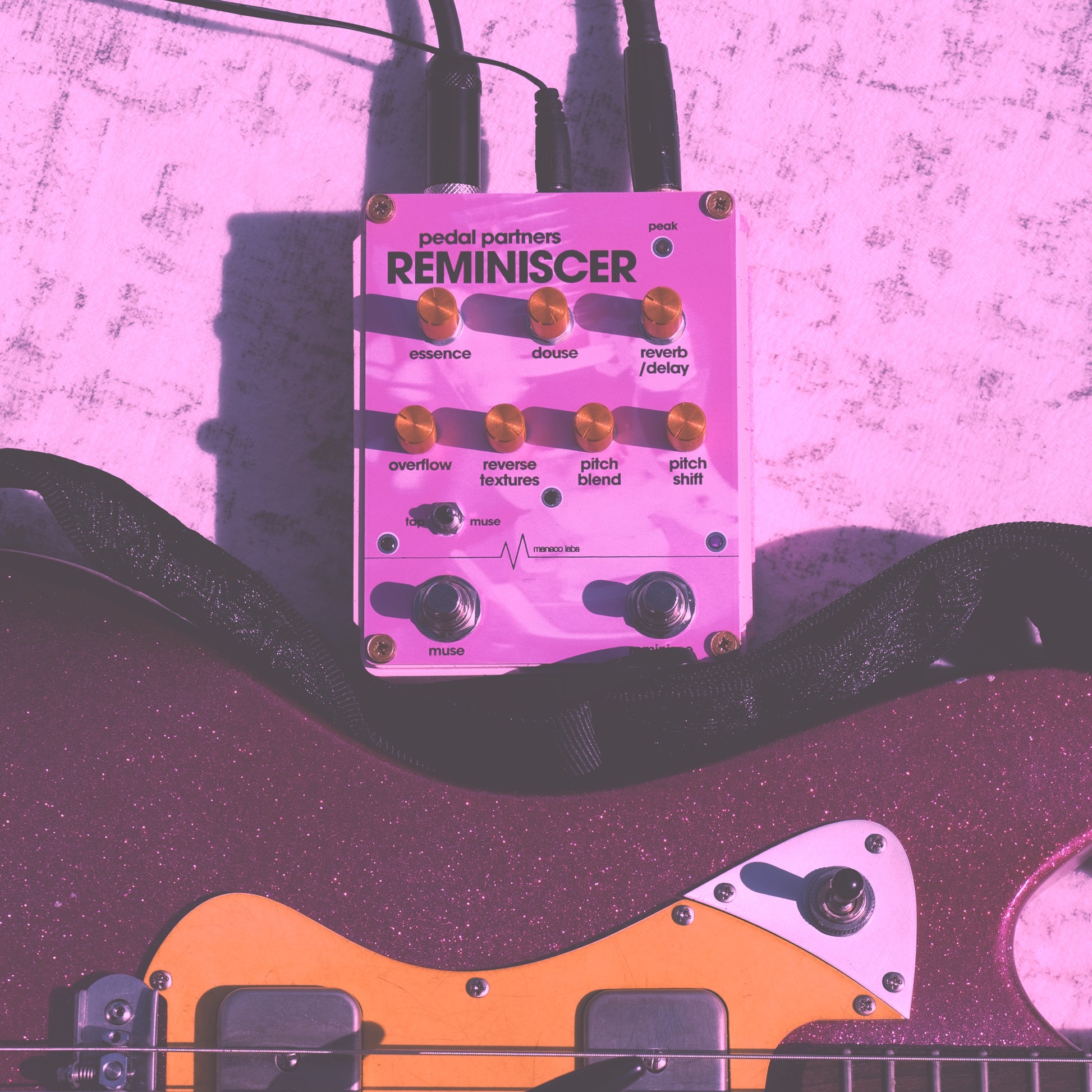 reminiscer shoegaze reverb/delay pedal